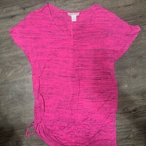SZ S // Motherhood Maternity Pink Soft Shirt